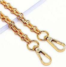 47" DIY Iron Chain Strap Handbag Chains Accessories Purse Straps Shoulder Cross