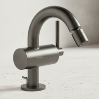 Grohe Einhand-Bidetbatterie Atrio 24364 Hard Graphite GebüRstet 24364AL0