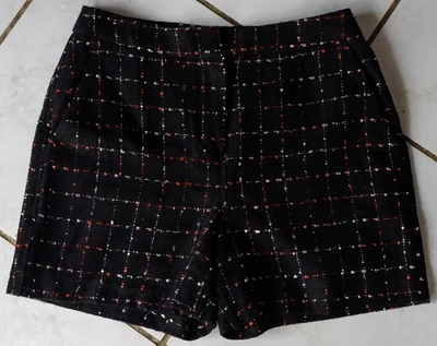 Mini short BCBG noir " Camaïeu" - Taille 38 - Photo 1/4