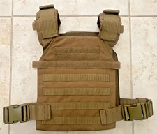 Condor Sentry Lightweight Plate Carrier - Coyote Brown, M/L (201042-498)