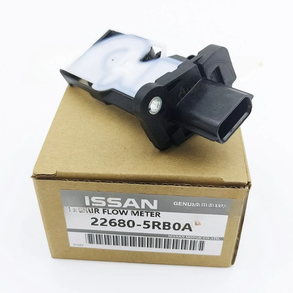 Genuine OEM NEW FOR Nissan Infiniti 22680-5RB0A Mass Air Flow Sensor MAF SENSOR - Image 2 of 4