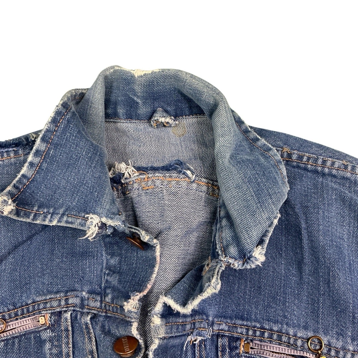 Vintage 1950s/60s Sears Roebucks selvedge denim jacket XS/S | eBay