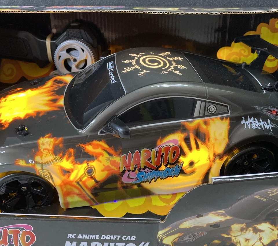 New in Box Revell Remote Control RC Anime Naruto Drift Car 1:18 2.4GHz LED Light - Image 3 of 4
