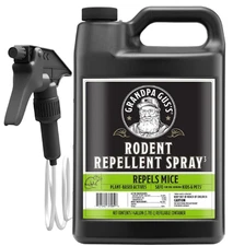 Grandpa Gus's Rodent Repellent Spray with Sprayer, Natural Peppermint & Cinnamon