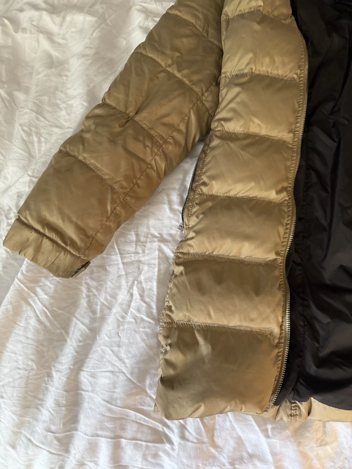 PRADA Puffer Coat Down Filled Jacket Women 10-12 - Image 2 of 4