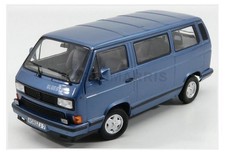NOREV 188540 VOLKSWAGEN - T3 MULTIVAN MINIBUS BLUE STAR 1992 - LIGHT BLUE MET -