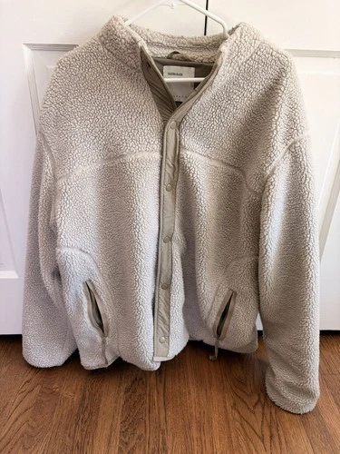 Satta Button Boucle Kami Fleece Beige Men's L - product listing photo