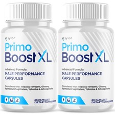 2 Pack Primo Boost XL Advanced Male Pills PrimoBoost XL Supplement 120 Capsule