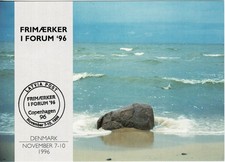 Łotwa 1996 Postal Stationery Postcard used Całostka Pocztówka ze zdjęciem Copenhagen