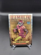 2023 Bowman Chrome U #RM7 Mario Williams (Ramblin Man), M/NM