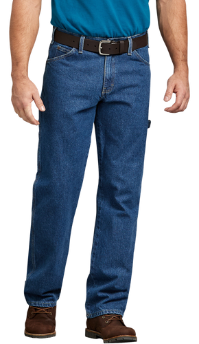 Dickies Relaxed-Fit Carpenter Denim Jeans für Herren - Stonewashed Indigo Blue - - Bild 1 von 6