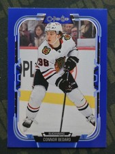Connor Bedard 2025-26 O-Pee-Chee Hockey Blue Parallel #456 Chicago Blackhawks