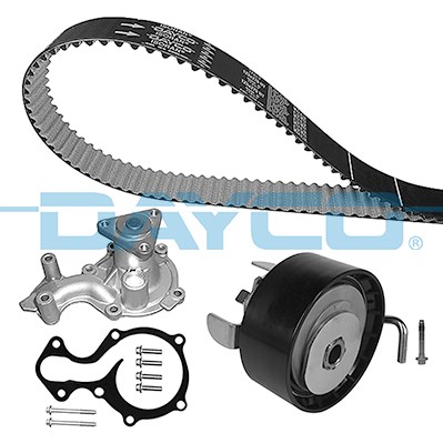 WATER PUMP & TIMING BELT SET KBIOWP030 FOR FORD FOCUS/III/Turnier/Hatchback 1.0L - Picture 2 of 6