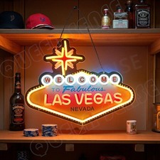 16 Welcome To Fabulous Las Vegas Led Neon Sign With Dimmer Usb Powered Light 16 Welcome To Fabulous Las Vegas Led Neon Sign With Dimmer Usb Powered Light
