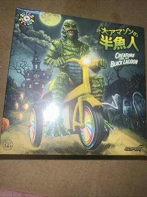 Super7 Universal Monsters Super Cycles Creature from the Black Lagoon Yellow