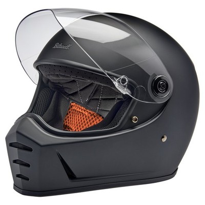 Biltwell Lane Splitter Helm schwarz matt Gr. M