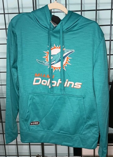 Miami Dolphins NFL Football Team Apparel Hoodie NWT Men's Size Small READ DESCR. - Picture 1 of 17