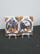2024-25 Upper Deck Engrained Icons #7 Chris Pronger and #92 Ron Wilson lot