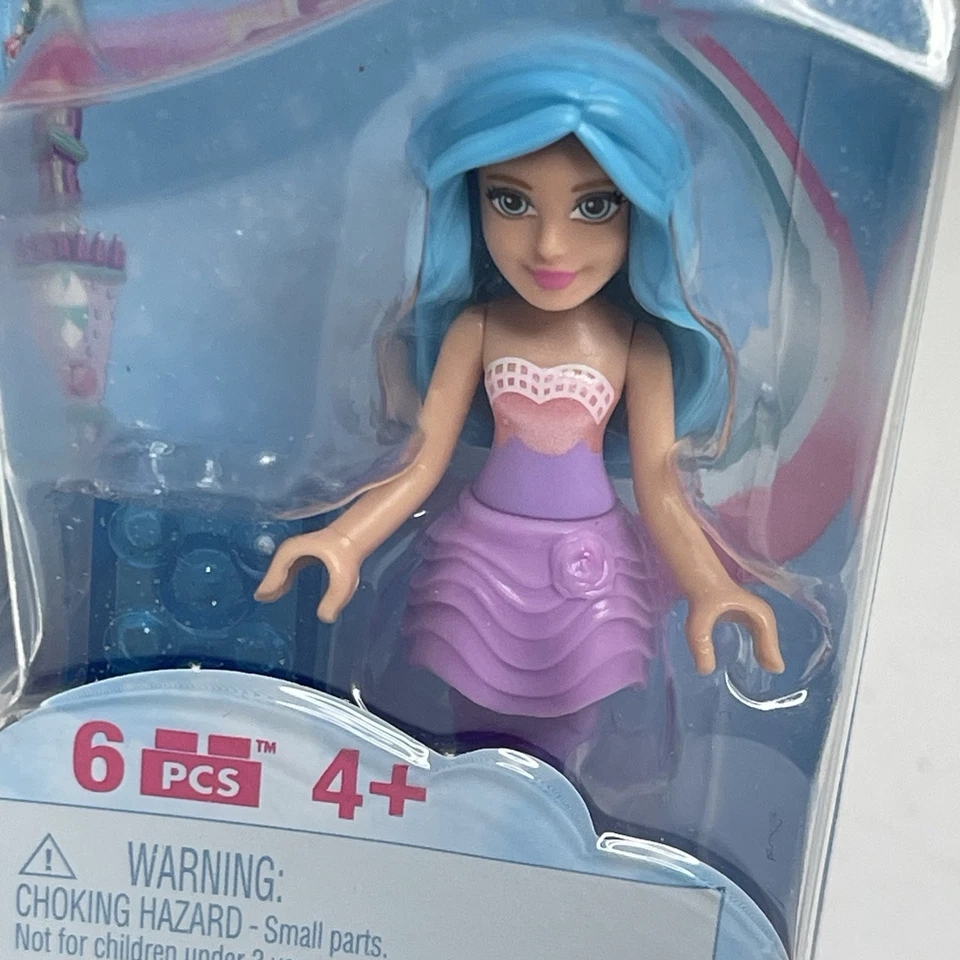 Mega Bloks Barbie sereia cauda azul idade 3y+ - Imagem 2 de 4