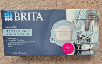 Brita Wasserfilter Kartuschen MAXTRA PRO Pure Performance, 3er Pack+neu und ovp+