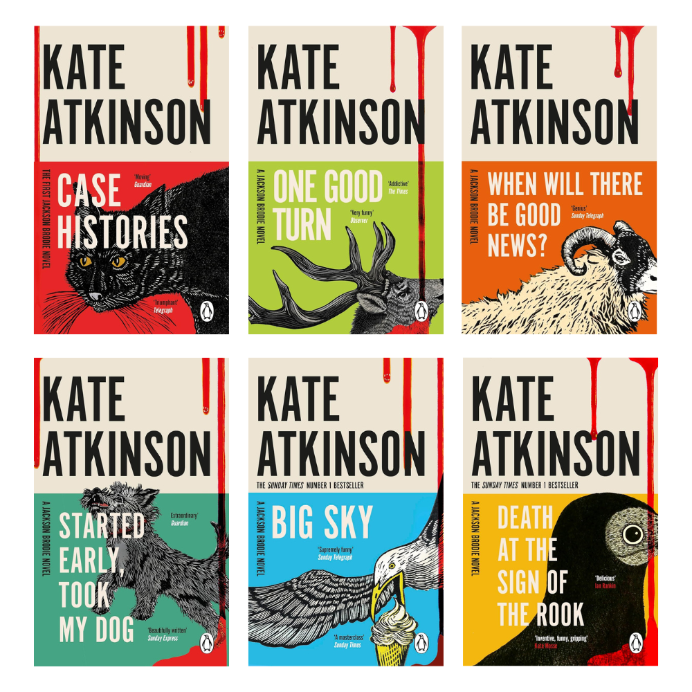 Jackson Brodie 6 Book Set by Kate Atkinson