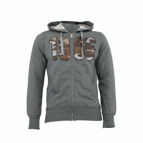 Felpe sportive da uomo grigie United Colors of Benetton