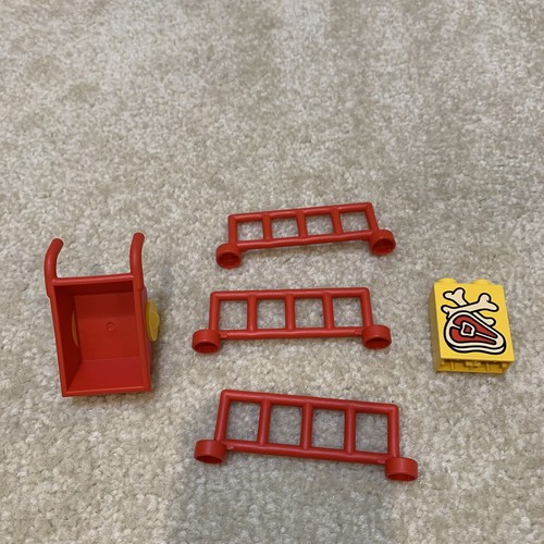 LEGO Duplo 2664 Town Zoo Jungle Friends Tigre recinto construcción juego de juguetes 1990 - Imagen 10 de 16