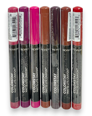 Revlon Colorstay Matte Lite Crayon (0.049oz/1.4g) Lot Of 3 New You Pick!