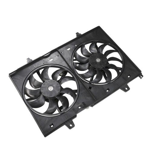 Dual Radiator & Condenser Cooling Fan Kit 1670065 - 21481JM00B For Rogue Rogu - Picture 3 of 12