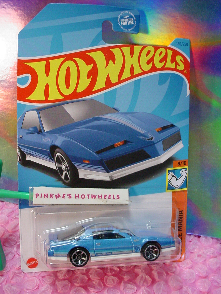 2023 Hot Wheels '84 PONTIAC FIREBIRD #180 blue trans am💪🏻 MUSCLE