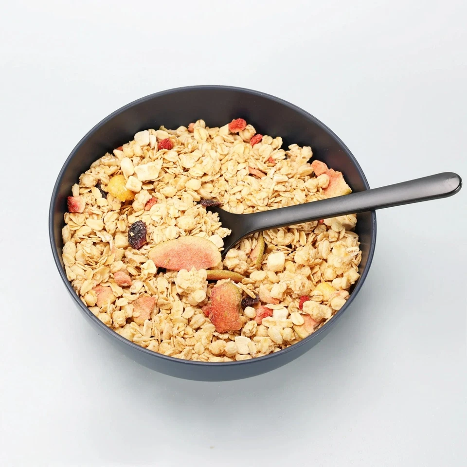 Set of 4 | Mainstays Plastic Cereal Salad Bowls, Round, Dark Blue 38 oz - Image 4 of 4