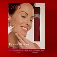 PMD Personal Microderm  PRO CLINICAL GRADE Home Microdermabrasion Device Set