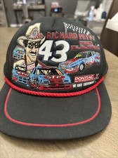 Vintage 80's Richard Petty Snapback Trucker Hat Kandi Tops The King STP Pontiac