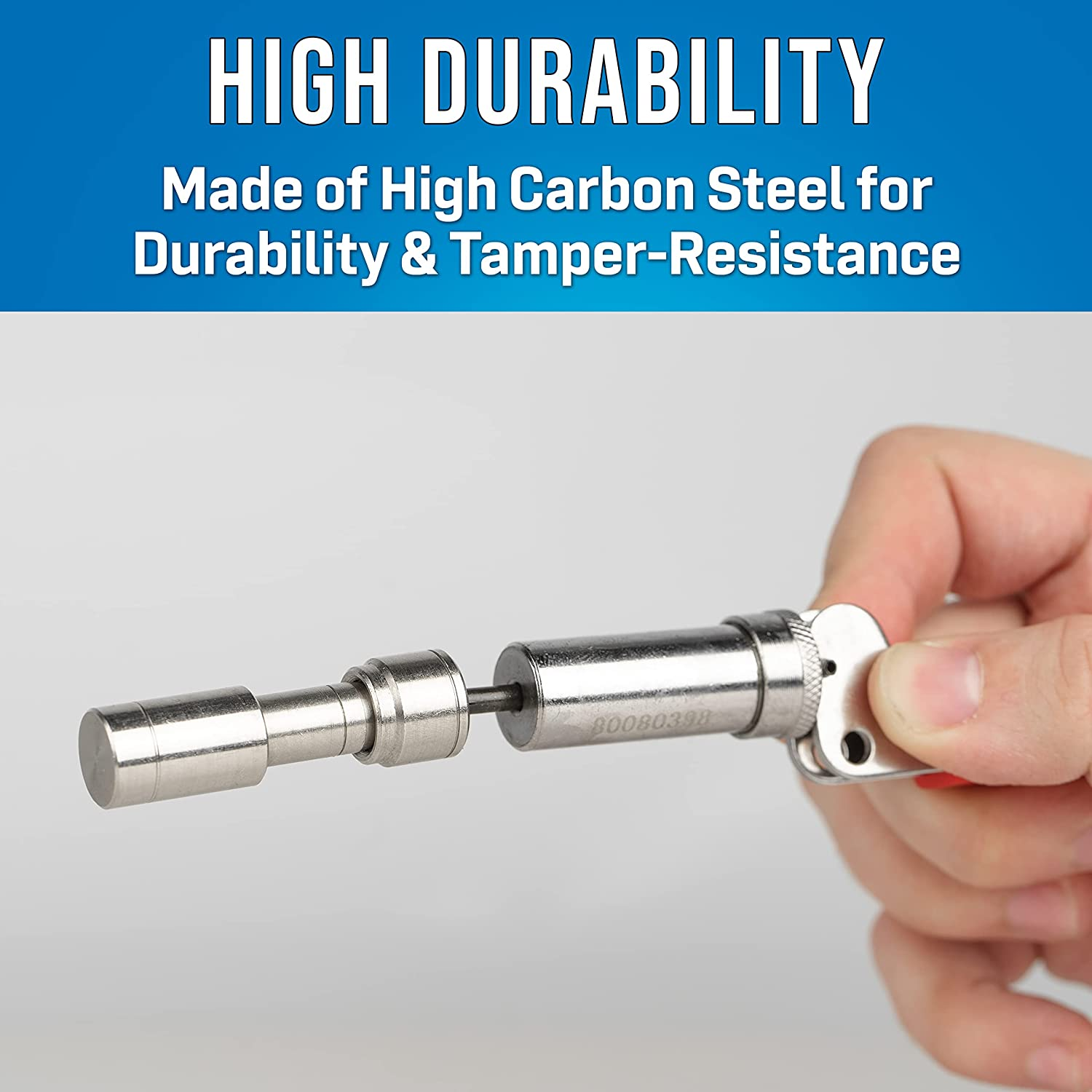 BARREL LOCK PLUNGER KEY Electric Gas Water Utility Tool Highfield