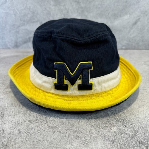 University of Michigan Wolverines Fischerhut Top of the World Erwachsene gelb blau