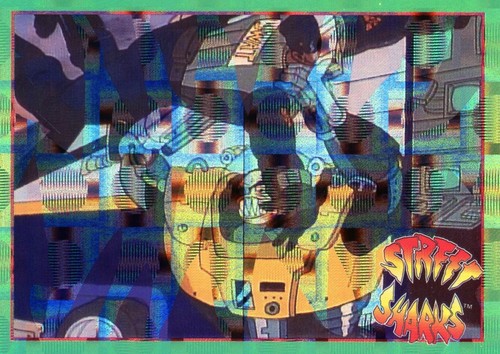 Tarjetas coleccionables individuales Street Sharks - Street Sharks Holofoil - Imagen 117 de 130