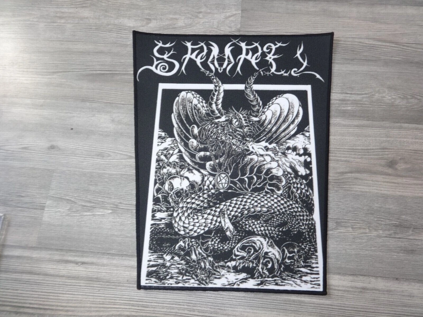 Samael Patch Backpatch Back Patch Mgla Dissection Rotting Christ 666