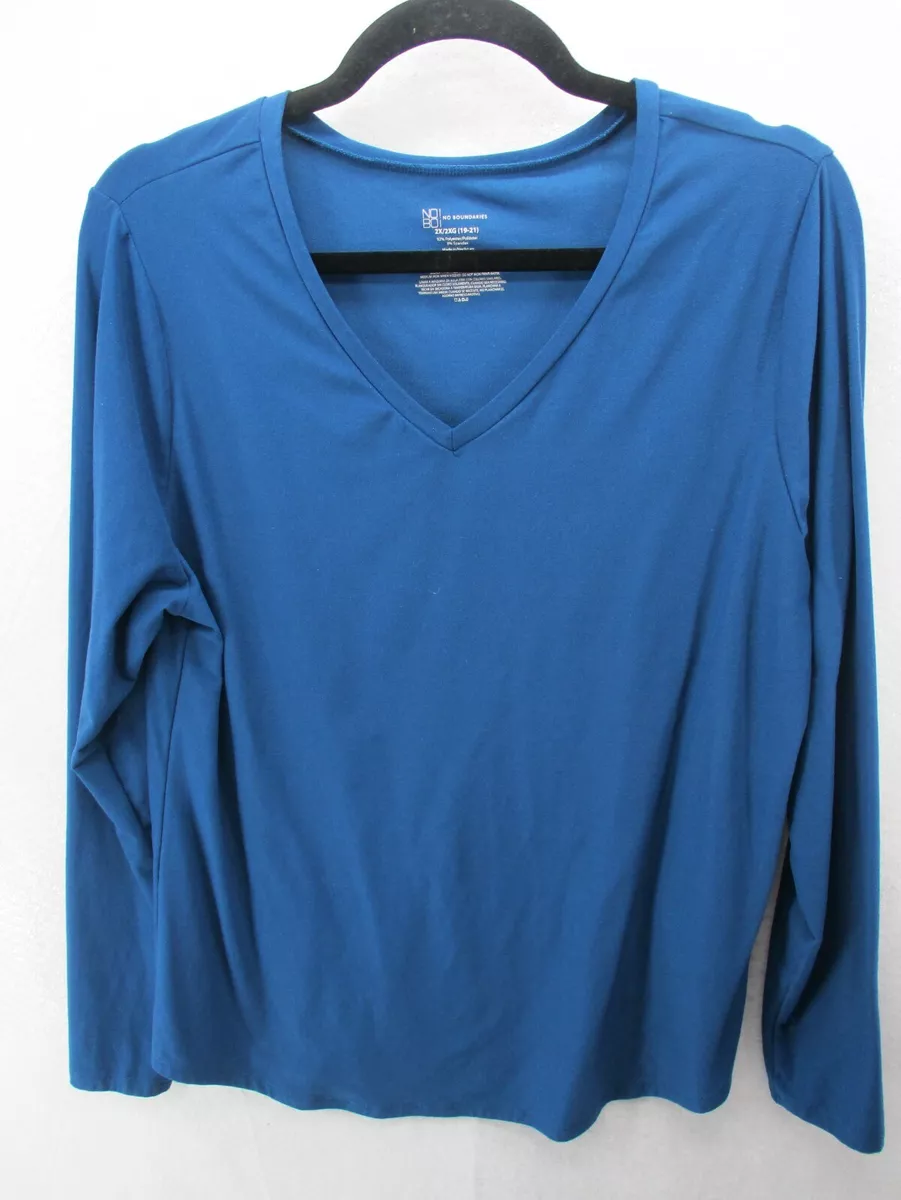 no boundaries long sleeve v neck