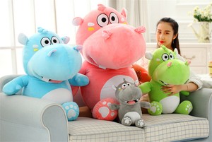 big hippo stuffed animal