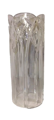 Royal Limited Crystal Candle Chimney Centerpiece Thanksgiving Czech Republic 