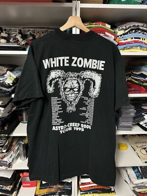 White Zombie Vintage 1995-1996 Tour Merch T-Shirt | eBay