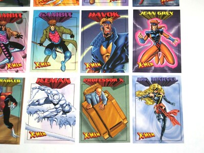 1997 FLEER SKYBOX X-MEN .99 BASE 50 CARD SET WOLVERINE '97 DARK
