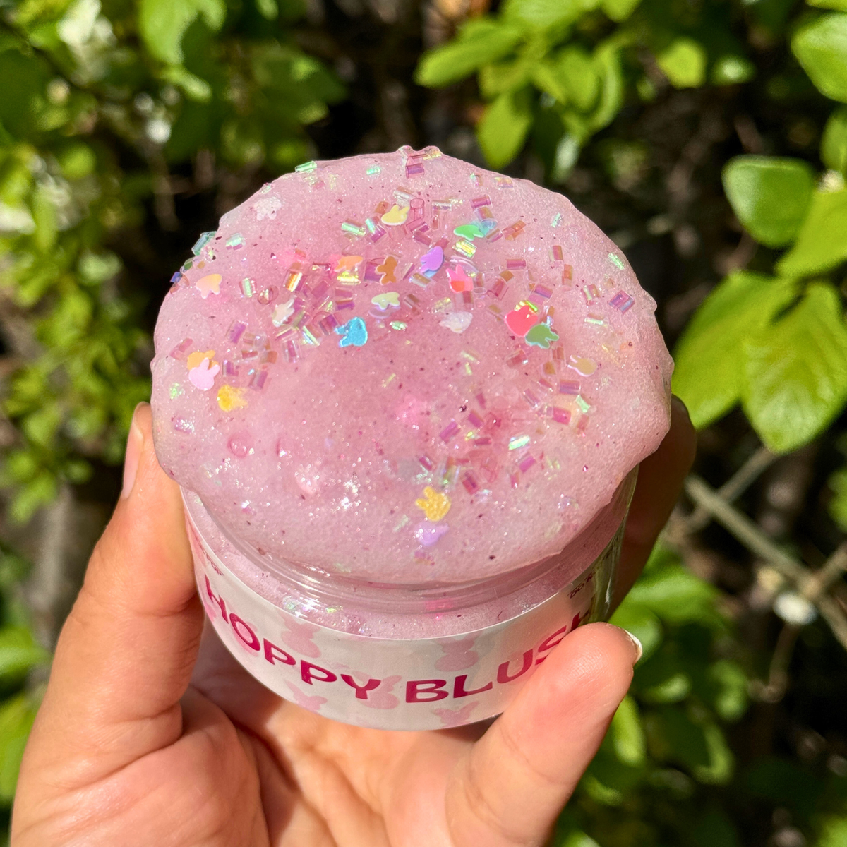 Easter Bunny Hoppy Blush Jelly Slime Oz Bunny Sprinkle Magic