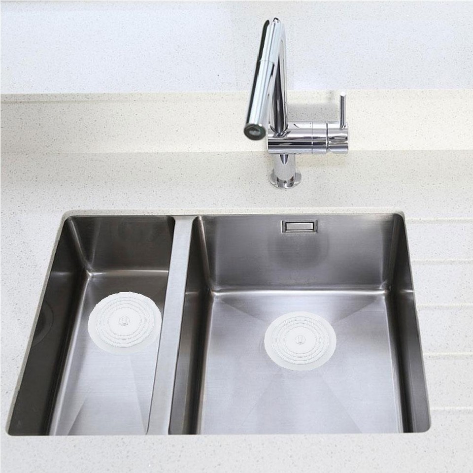 1x Silicone Rubber Drain Stopper Kitchen Sink Laundry Bathtub Floor