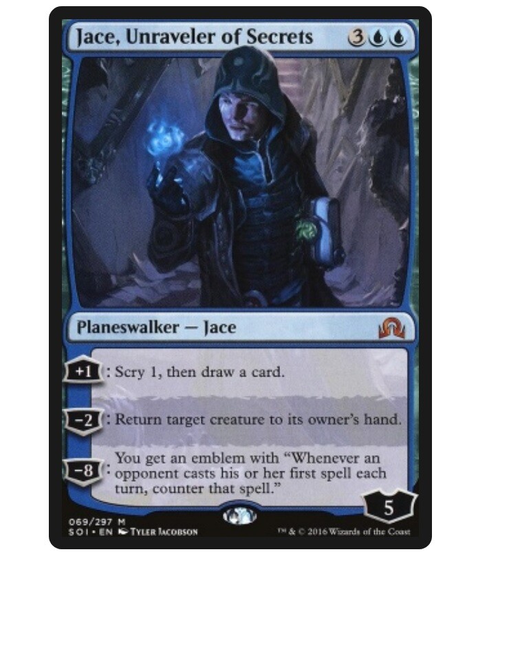 Jace, Unraveler of Secrets + 10 Random Rare Cards MTG Magic the Gathering  Gift
