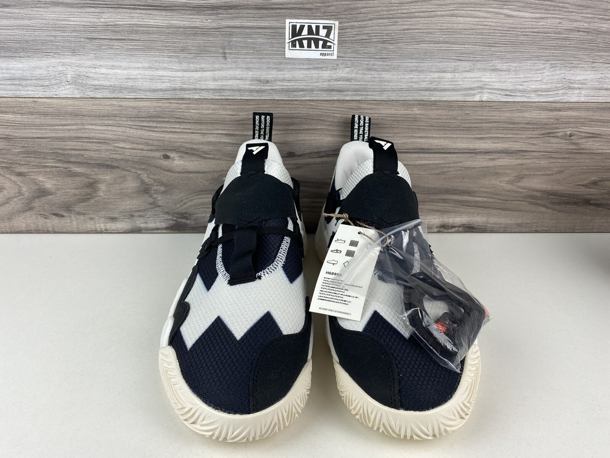 Adidas Trae Young 1 Mens 11 Black White Excellent So So Def H68999 Basketball Adidas Trae Young 1 x So So Def Recording Men Shoes White  main image 2