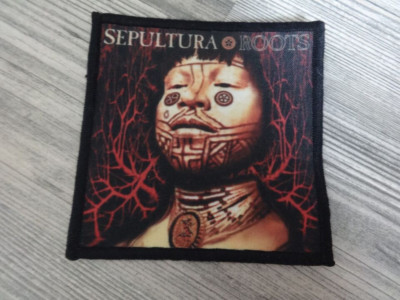 Sepultura Patch Death Metal Sarcofago Max Fear Factory Yattering Vader  xx