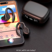 For iPhone 15/14 Pro Max Sports Ear-hook Bluetooth Headset In-Ear Buds Headphone