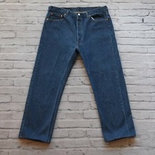 Vintage Levis 501XX Denim Jeans Made in USA 29 Medium Wash 501-0000 501