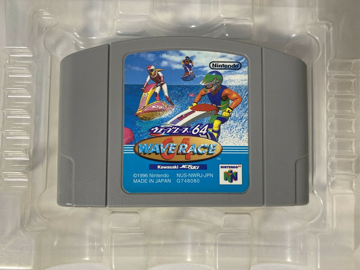 Nintendo 64 Wave Race 64 Kawasaki Jet Ski N64 Japanese game